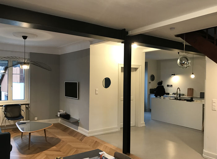 Rénovation maison à habsheim : photo après travaux