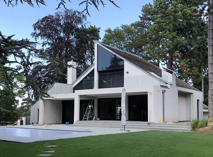 Agrandissement et restructuration complète d'une maison à Mulhouse : photo après travaux