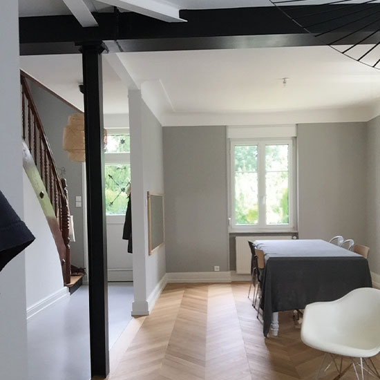 Restructuration complète d'une maison de 1960 à Habsheim par Technobat