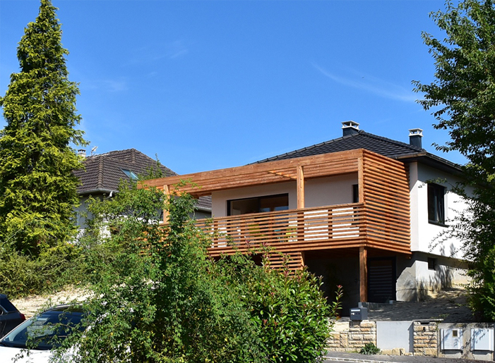 Rénovation d'une maison faite par Technobat Richwiller - 68 Alsace