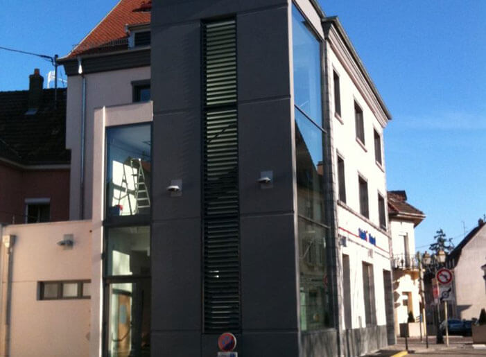 Rénovation, transformation lourde réalisé par la société Technobat Richwiller - 68 Alsace