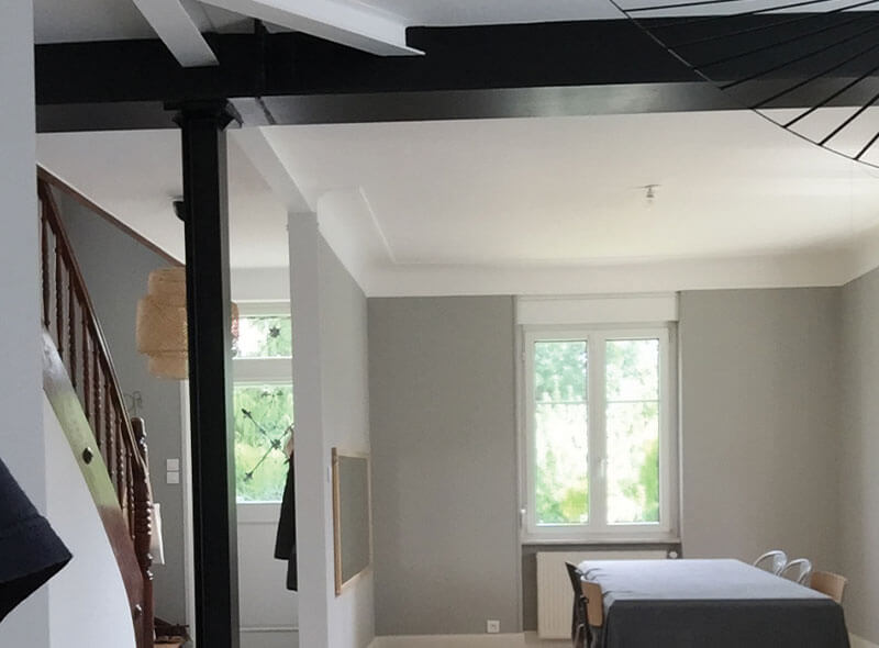 Rénovation d'une maison faite par Technobat Richwiller - 68 Alsace