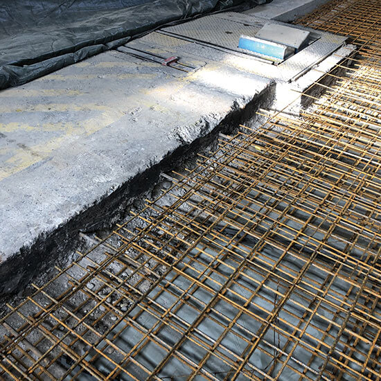 Réfection de dallage sur un chantier industriel par Technobat