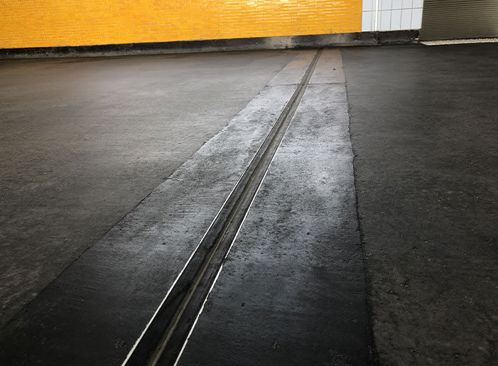 Refection de joints de dilatation à la gare de Mulhouse